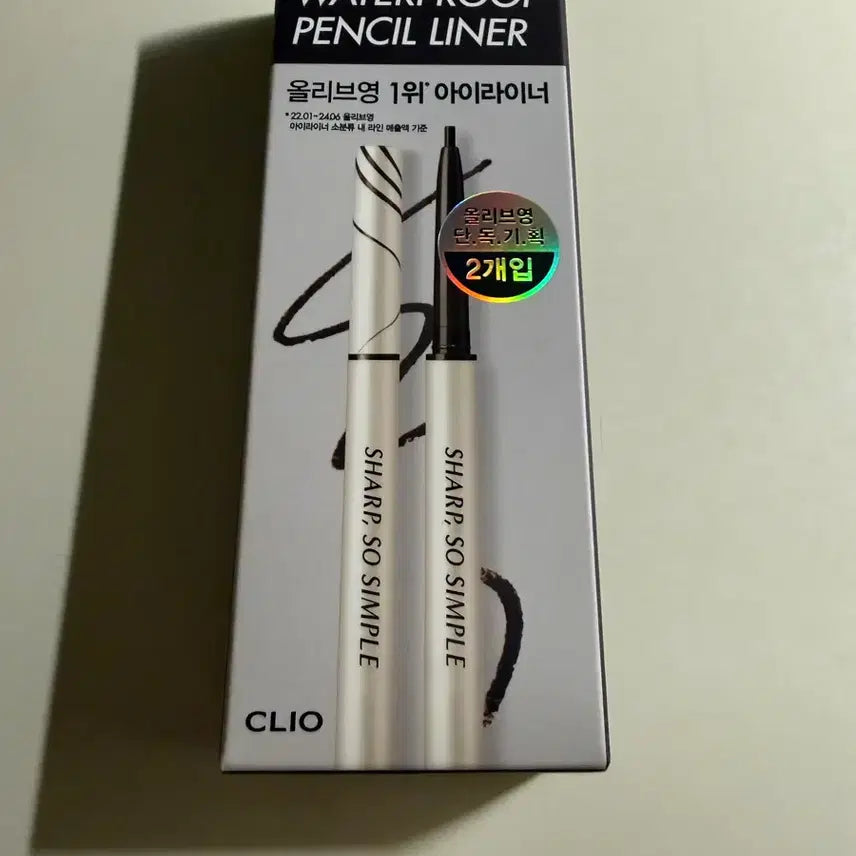 [BUNJANG] Clio Sharp So Simple Waterproof Pencil Liner 03 Black Brown (Sealed) / [미개봉]클리오 샤프쏘심플 워터프루프 펜슬라이너 03 블랙브라운