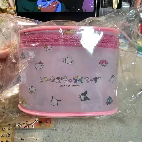[BUNJANG] Sanrio Characters Pouch Organizer / 일본 정품] 다꾸 / 산리오 캐릭터 파우치 보관함 / 헬로키티 마이멜로디 한교동