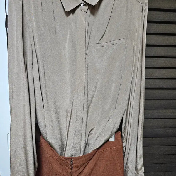 [BUNJANG] Maje Silk Blouse Size 55 / 마쥬 실크 블라우스