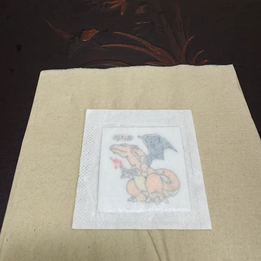 [BUNJANG] Pokemon Old Version Sealed Sticker - Charizard / 포켓몬 구버전 미개봉 띠부씰 리자몽