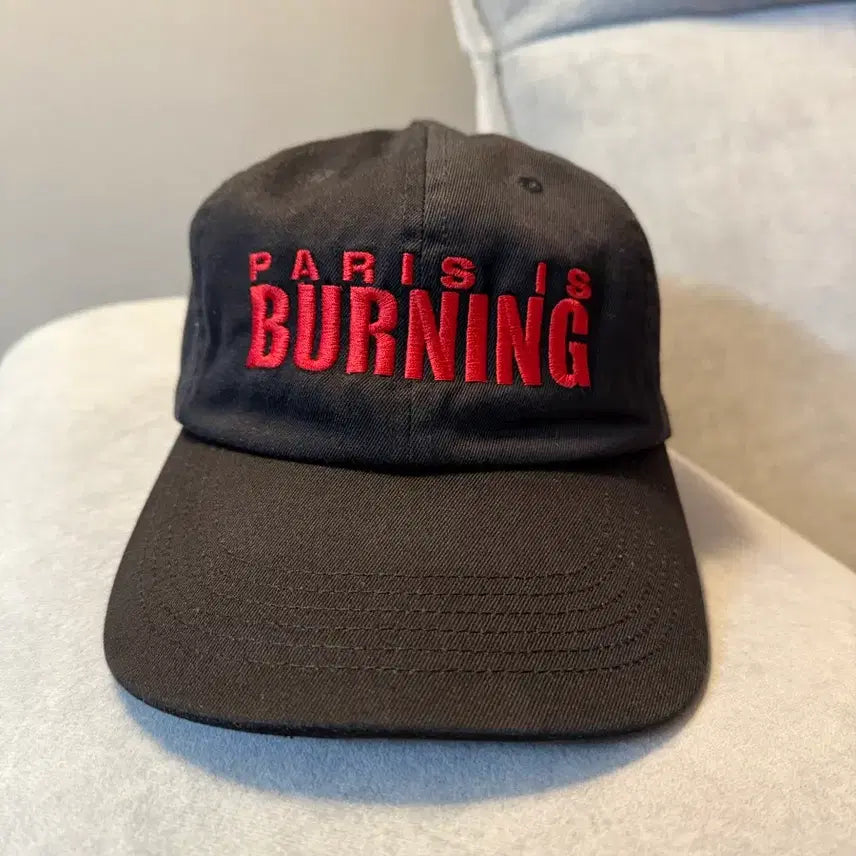 [BUNJANG] Supreme Paris is Burning Cap / 슈프림캡모자 파리이즈버닝