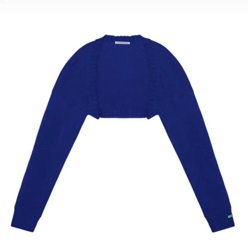 [BUNJANG] InstantFunk Alpaca Knit Bolero Blue / (옷장 정리) 인스턴트펑크 알파카 니트 볼레로 블루