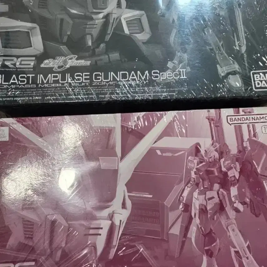 [BUNJANG] RG Blast Impulse Gundam Spec II & Destiny Impulse Gundam Model Kit Bundle / RG 블래스트 임펄스 건담 SpecII / 데스티니 임펄스 건담