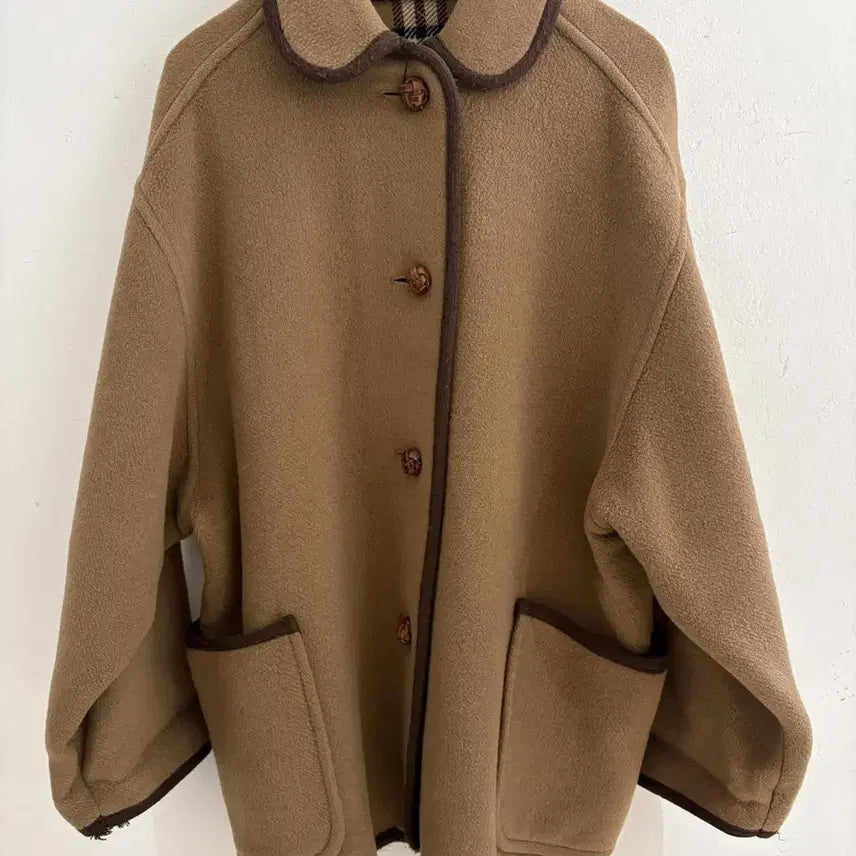 [BUNJANG] Burberry Camel Wool 100% Coat / 버버리 코트