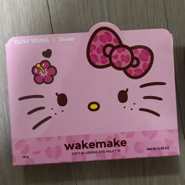 [BUNJANG] WAKEMAKE Hello Kitty Eye Palette / 가격제안 가능)웨이크메이크 헬로키티 아이팔레트