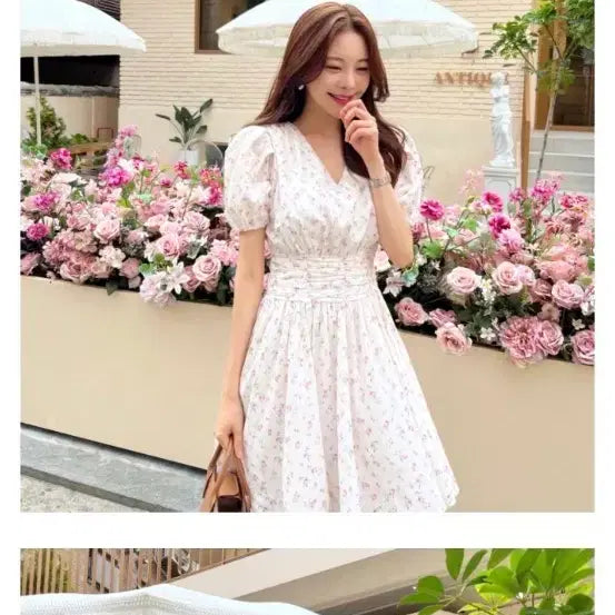[BUNJANG] Ao-i Roar Dress / 교신 아옳이 로아르 원피스 (하객룩 피로연 상견례 드레스 돌잔치 파티룩 브라이덜샤워 클럽룩 미시룩 홀복 졸업 오피스룩