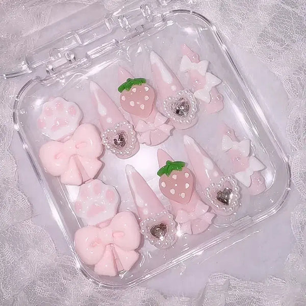 [BUNJANG] Handmade Nail Tips / 양산형 수제 네일팁