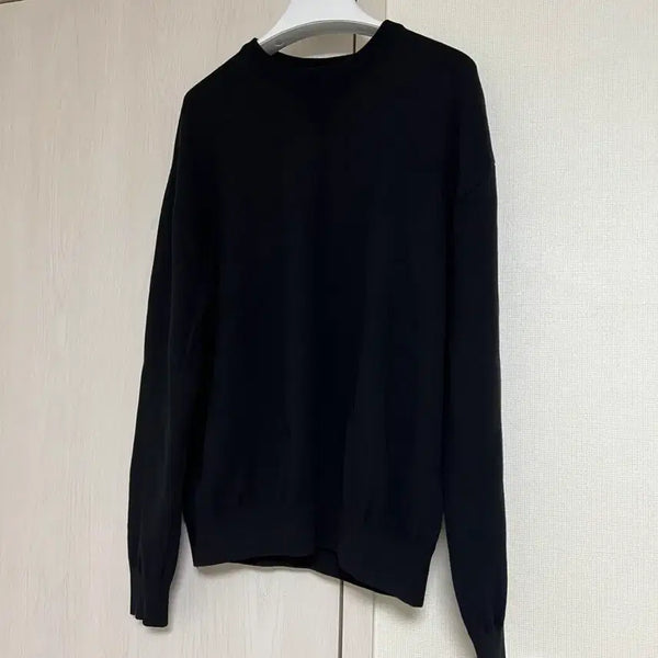 [BUNJANG] Solid Homme 24FW Black Knit Size 48 / 솔리드옴므 24fw 블랙니트 48