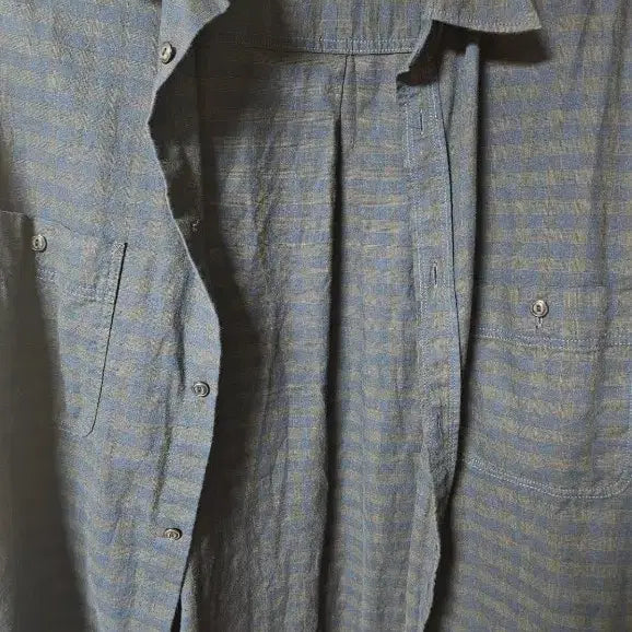 [BUNJANG] Behavior Lover Shirt Navy / 비헤비어 로버셔츠 네이비 3사이즈에서 2사이즈로 교환 원합니다.