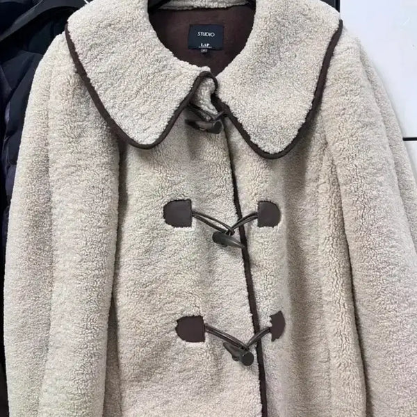 [BUNJANG] Studio Lap Teddy Bear Fleece Mustang Jacket / 스튜디오 LAP 뽀글이 테디베어 무스탕 자켓