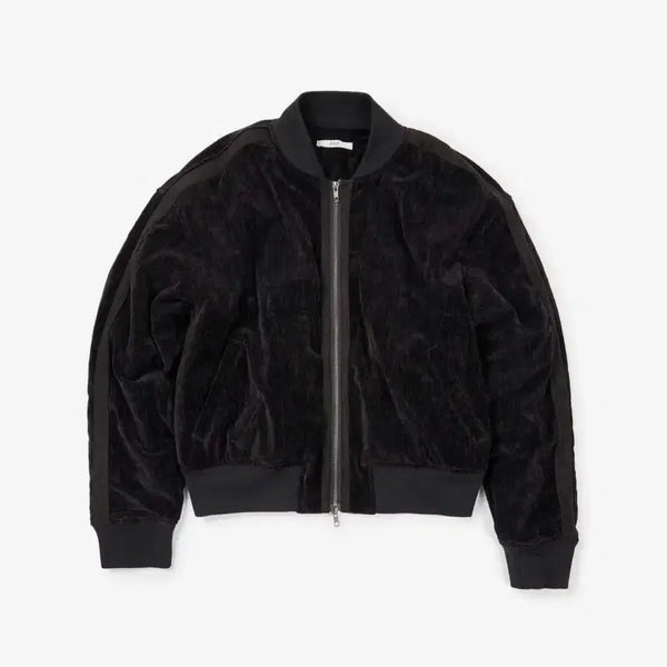 [BUNJANG] ETCE Trimming Velvet Bomber Jacket M / [새상품] ETCE 트리밍 벨벳 봄버 TRIMMING VELVET BOMBER M