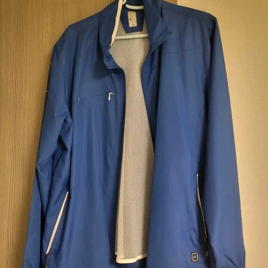 [BUNJANG] Windbreaker Jumper Blue Size 100 / 바람막이 점퍼 블루
