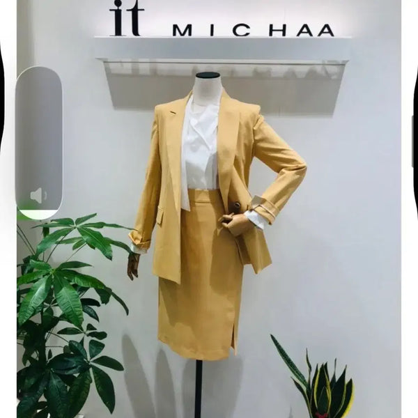 [BUNJANG] It's Skin VIP Jacket Blue Size 5 / [1번입은 새제품무방] 정가 25만9천원 장나라 vip자켓 백화점자켓 잇