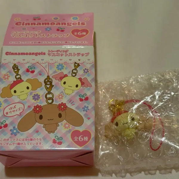 [BUNJANG] Sanrio Cinnamon Angels Cinnamon Random Mascot Keyring Strap / 산리오 시나모엔젤스 시나몬엔젤스 시나모롤 랜덤 마스코트 키링 스트랩 열쇠고리 쉬폰