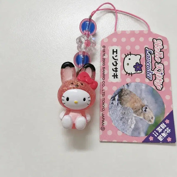 [BUNJANG] Sanrio Classic Kitty Rabbit Strap (2003) / 토끼 고전키티스트랩