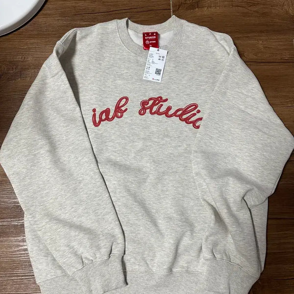 [BUNJANG] Ottogi x AHEE STUDIO Ketchup Signed Sweatshirt XL / 오뚜기 아이앱스튜디오 케챂 사인 스웻셔츠 XL 판매합니다.