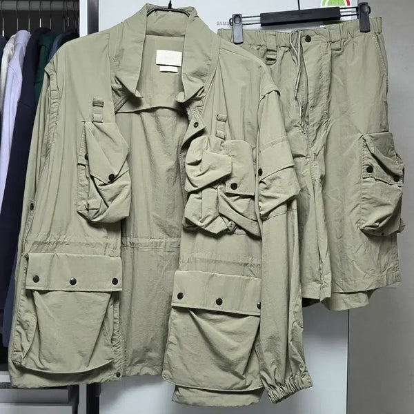 [BUNJANG] YOKE Khaki Military Setup / YOKE, 카키 밀리터리 셋업