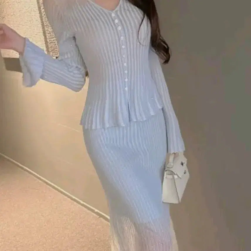 [BUNJANG] Sein Cute Cupric Two-Piece Set / 수입의류 투피스 (19.6)라첼 제이지