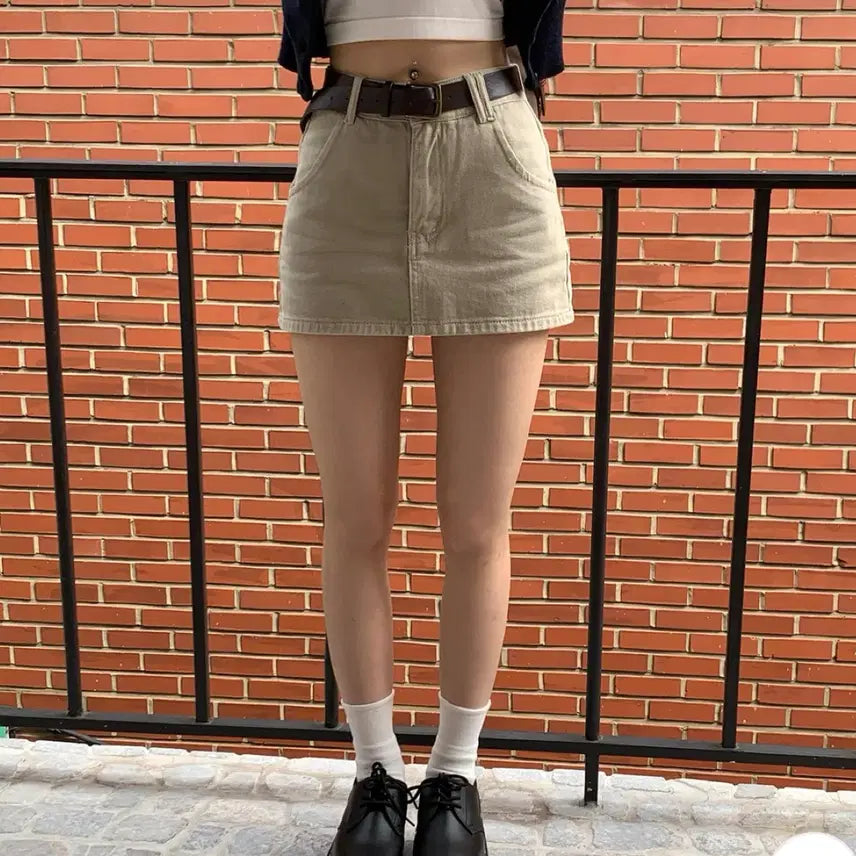 [BUNJANG] Mini Skirt / 미니 스커트