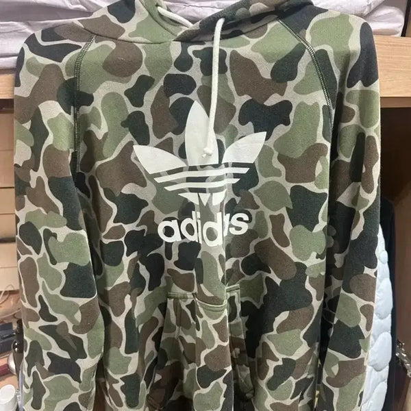 [BUNJANG] Adidas Camo Hoodie / 아디다스 카모 후드티