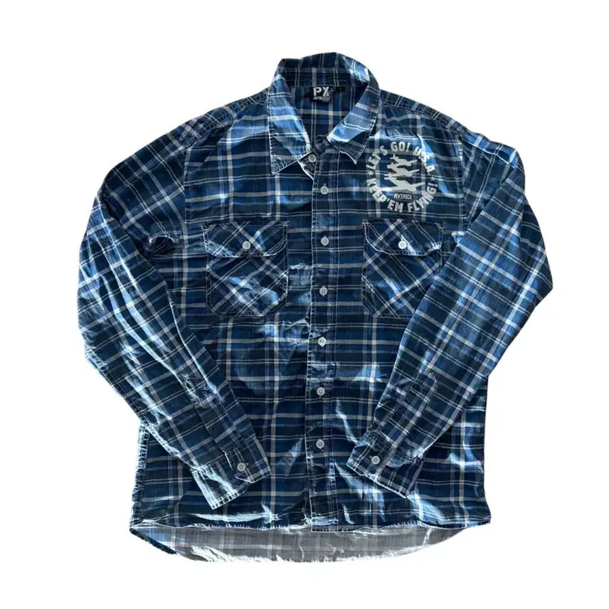 [BUNJANG] Avirex Checkered Shirt / avirax 아비렉스 체크셔츠