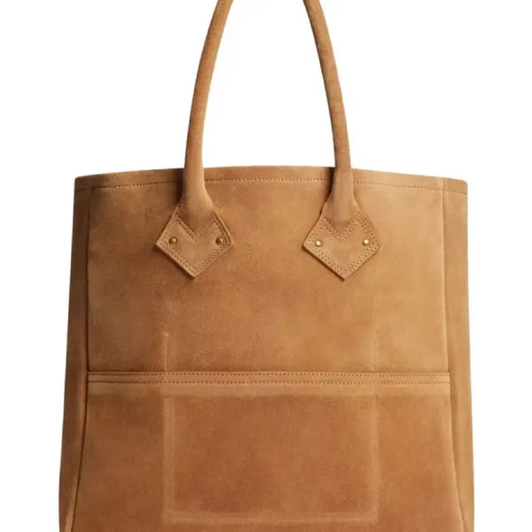 [BUNJANG] Fayesac Suede Tote Bag Camel / [명품] 휘삭 스웨이드 토트백 카멜