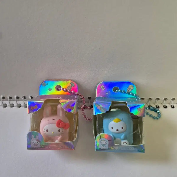 [BUNJANG] Sanrio Rice Grain Figure Keyring / (단순개봉)산리오 쌀알 피규어 키링