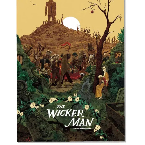 [BUNJANG] The Wicker Man Final Cut Illustrated Poster / 위커맨 파이널 컷 일러스트 포스터