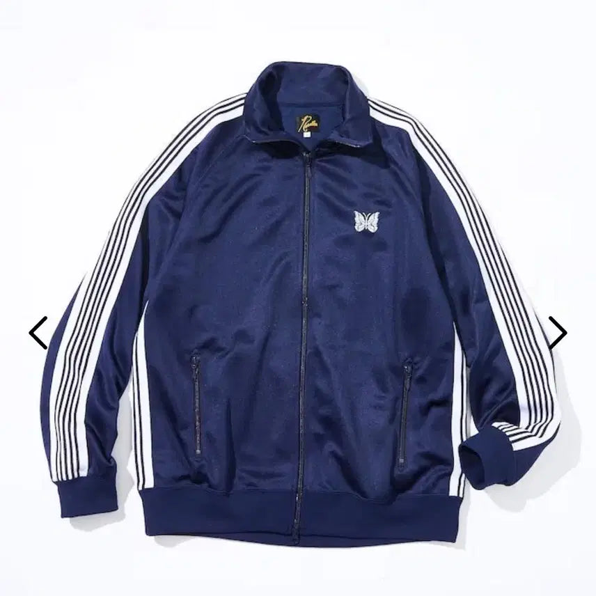 [BUNJANG] Needles Freaks Store Track Jacket Navy White XL / 니들스 트랙자켓 네이비 화이트 [XL]