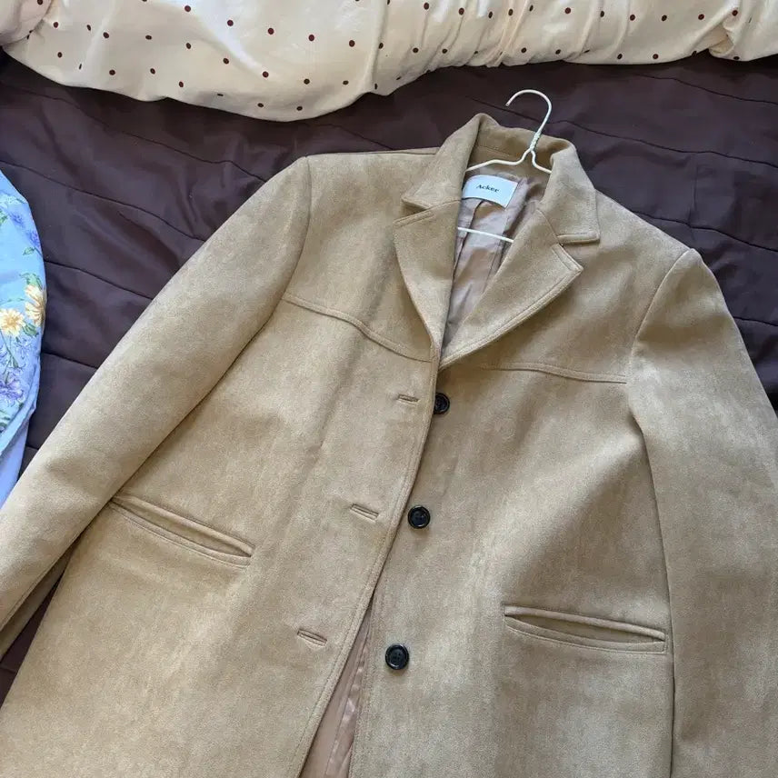 [BUNJANG] Suede Jacket / 스웨이드 자켓