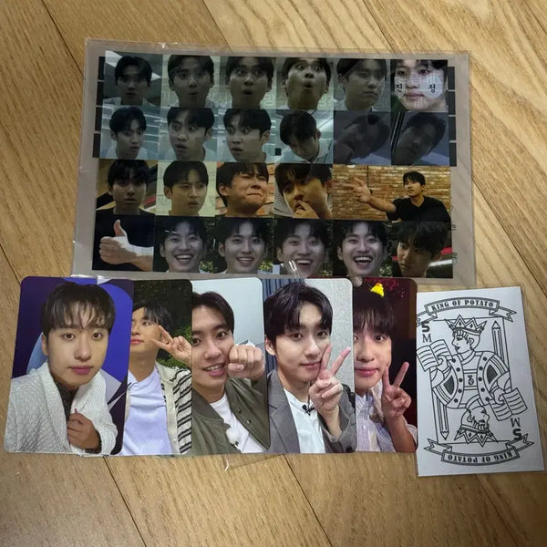 [BUNJANG] MimiManu Study Planner Photocard + Sticker Set (Sealed) / 미미미누 스터디플래너 포토카드 포카 + 스티커 미개봉 세트 양도