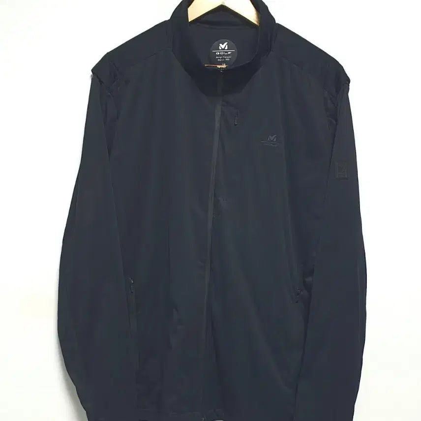 [BUNJANG] Millet Golf Functional Jacket Black Size 110 / 밀레 골프 기능성 자켓 110사이즈 블랙