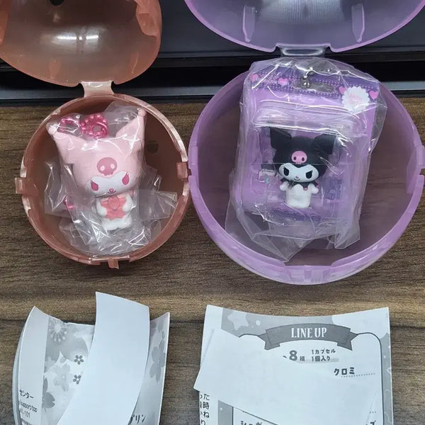 [BUNJANG] Sanrio Kuromi Gacha Keyring Bundle Set / 일괄) 산리오 쿠로미 가챠 키링 정가양도