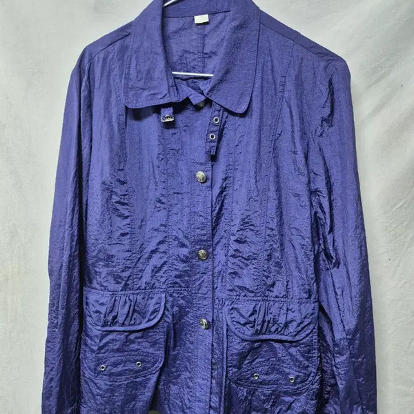 [BUNJANG] Purple Textured Jacket (Size 99) / 보라색 텍스처 자켓99