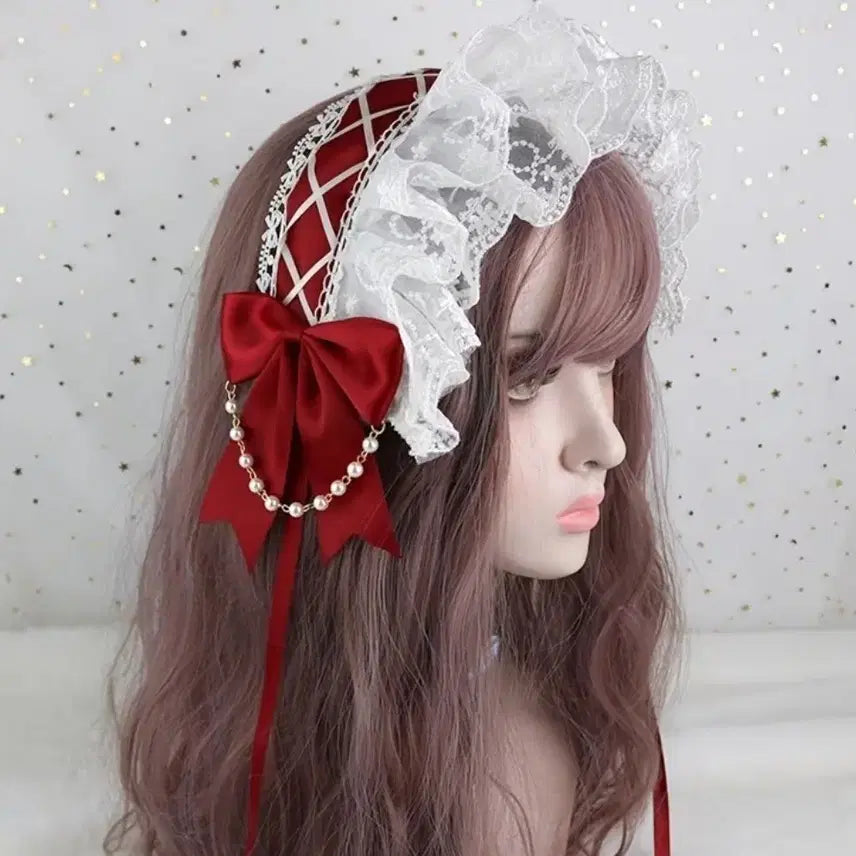 [BUNJANG] Lolita Bonnet / 로리타 보닛/보넷