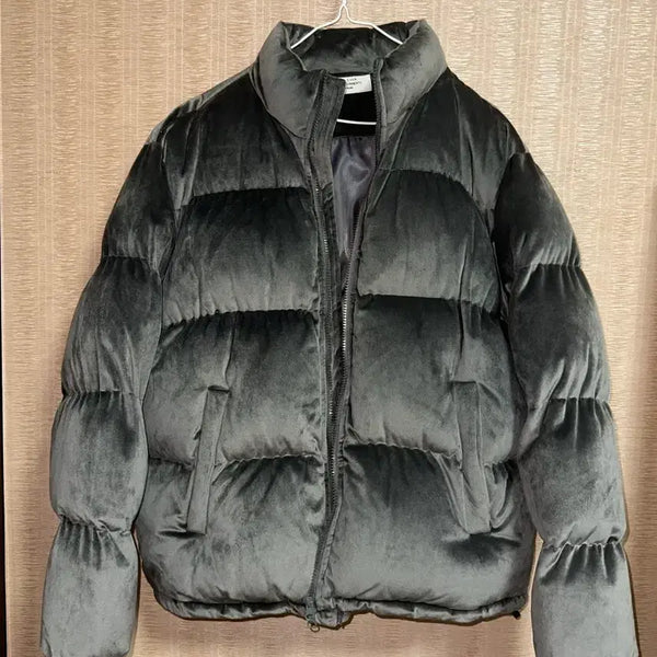 [BUNJANG] Gray Padded Jumper / 회색 패딩 점퍼 그레이