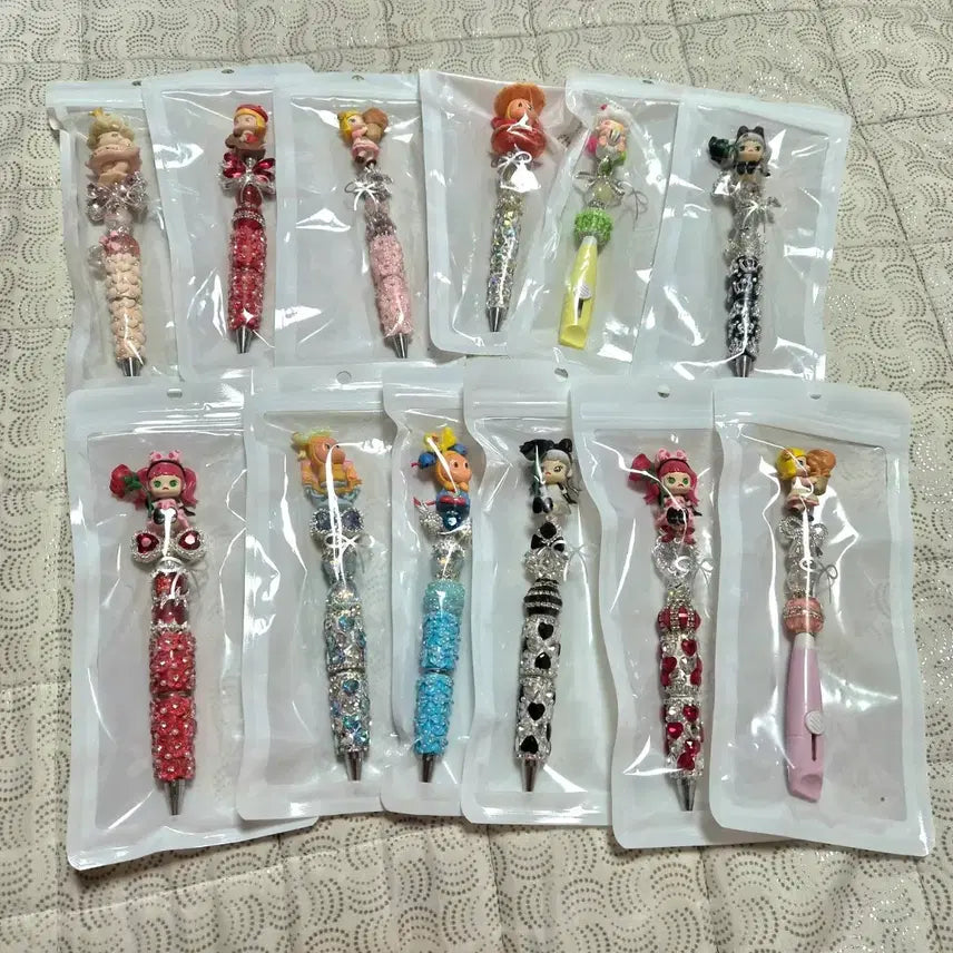 [BUNJANG] Custom Character Handmade Ballpoint Pen / 주문제작 캐릭터 수제볼펜 판매합니다.