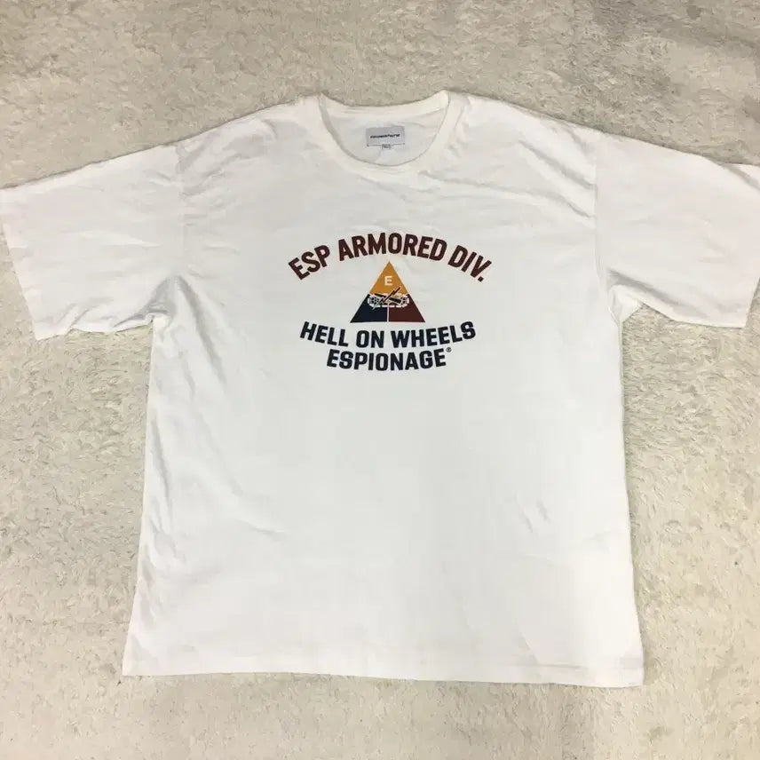 [BUNJANG] Espionage Short Sleeve T-Shirt / 에스피오나지 반팔티 만원샵 II06