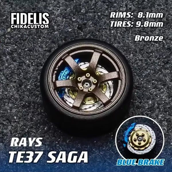 [BUNJANG] Wheel Bundle (with Brakes) / 1/64 휠 일괄