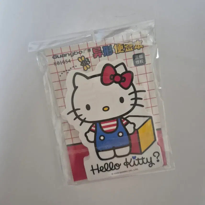[BUNJANG] Hello Kitty Sticky Memo Pad 60 Sheets / 헬로키티 점착 메모지 60매