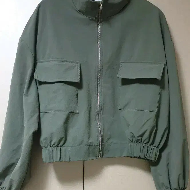 [BUNJANG] Women's Khaki Cropped Jacket / (A004)여성자켓