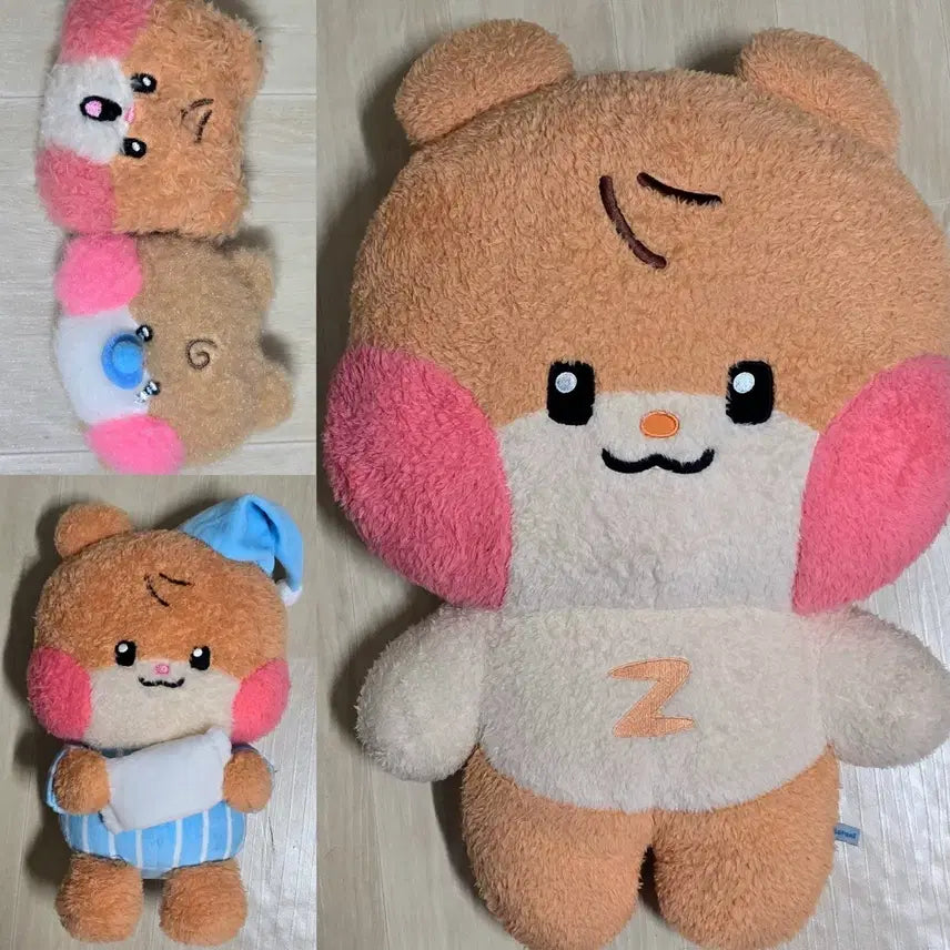 [BUNJANG] Sung Hanbin Biniini Bundle Set / 성한빈 비니니 대왕비니니 잠옷비니니 뱃지 일괄 양도