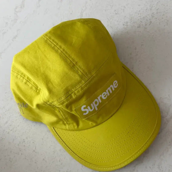 [BUNJANG] Supreme Ventile Camp Cap Sulfur 22FW / 슈프림 벤틸 캠프캡 설퍼 - 22FW