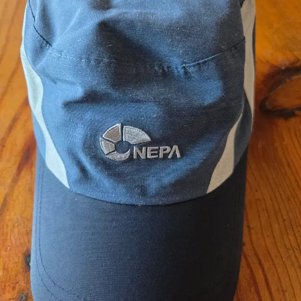 [BUNJANG] Nepa Navy Logo Wide Brim Hat / 네팔 모자