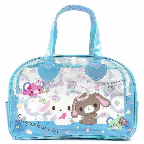 [BUNJANG] Sanrio Sugarbunnies Glitter Clear Bag / 산리오 슈가바니즈 글리터 클리어 백
