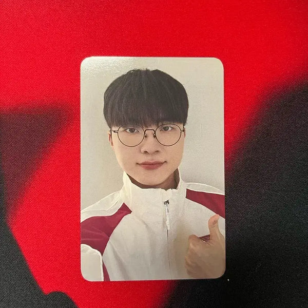 [BUNJANG] T1 Faker Woven Jacket Photocard / T1 티원 홈그 페이커 faker 바막 포카