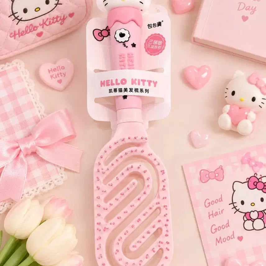 [BUNJANG] Hello Kitty Tanggle Comb Pink / 헬로키티 탱글 빗 핑크