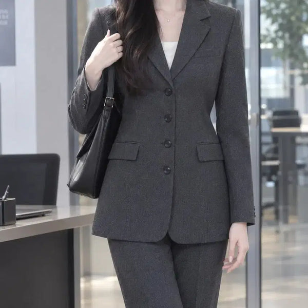 [BUNJANG] Gray Jacket Size 85 / 85 사이즈 회색 자켓 판매해요.