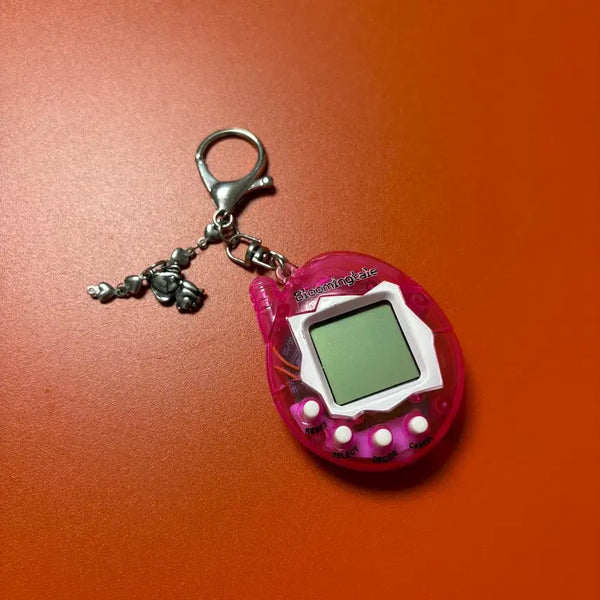 [BUNJANG] Blooming Tail Tamagotchi Charm / 블루밍테일 다마고치 키링