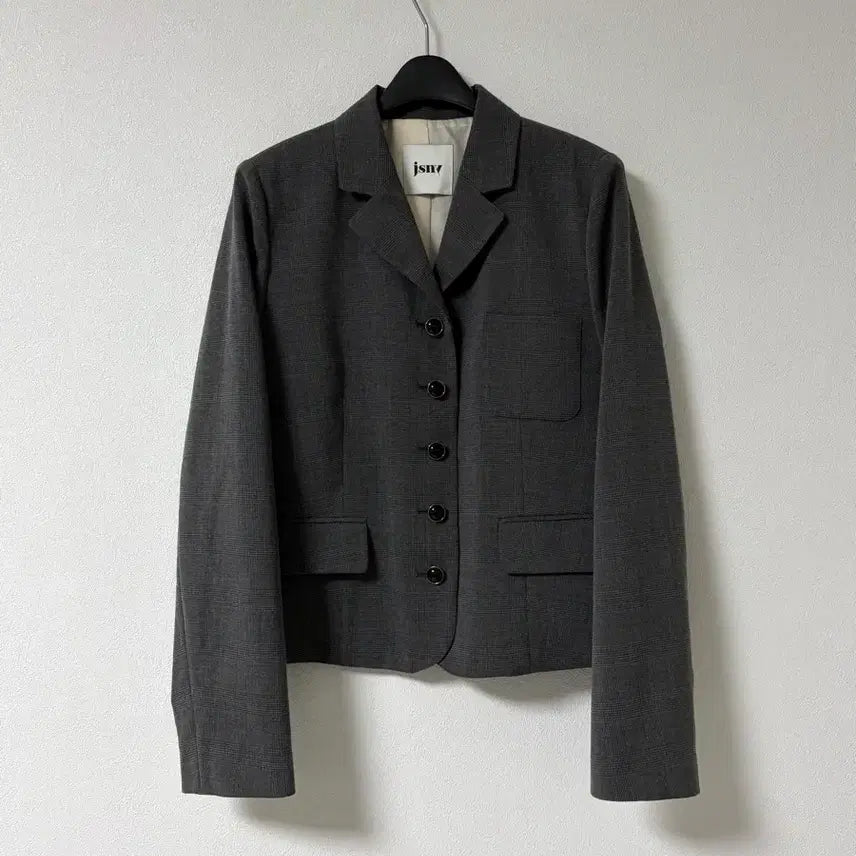[BUNJANG] JSNY Checkered Jacket / JSNY 체크 자켓